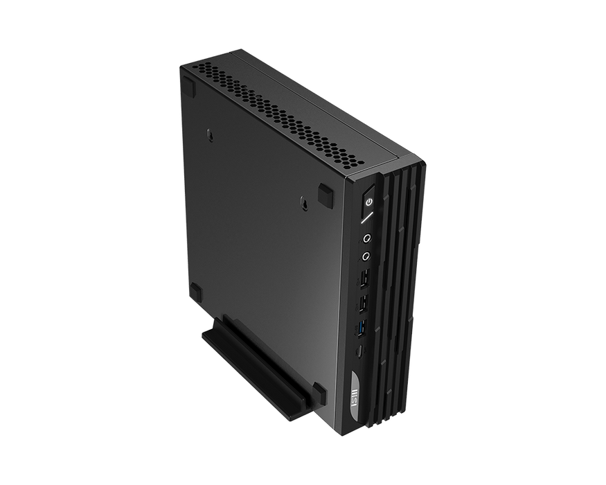 MSI PRO DP21 14M-1047TH compact PC view showing ports and sleek design, available at MSI store Thailand.