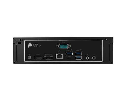 Back view of MSI PRO DP21 with ports including HDMI, DisplayPort, and USB. Ideal for connectivity in MSI store Thailand.