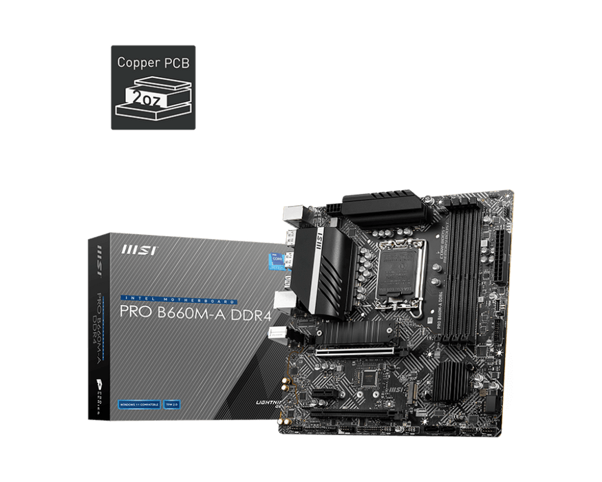 MSI PRO B660M-A DDR4