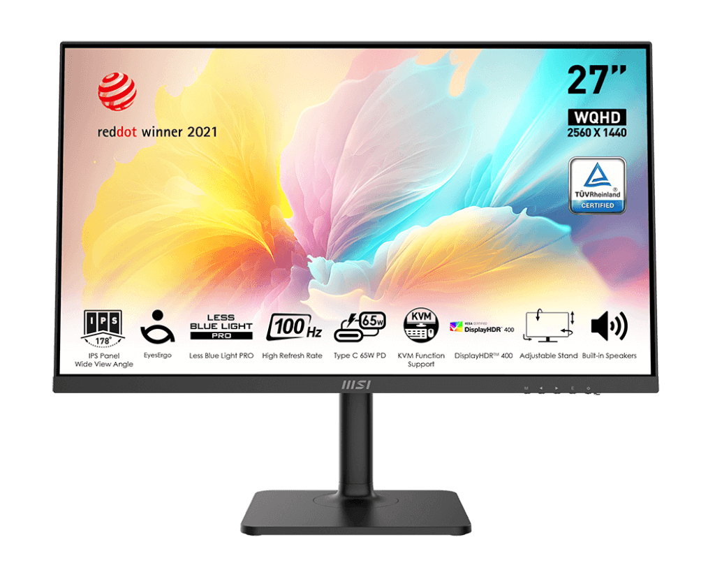 msi モニター　MD272QXPW Modern MD272QXPW | Best Business Monitor 27 inch | Be Your Window