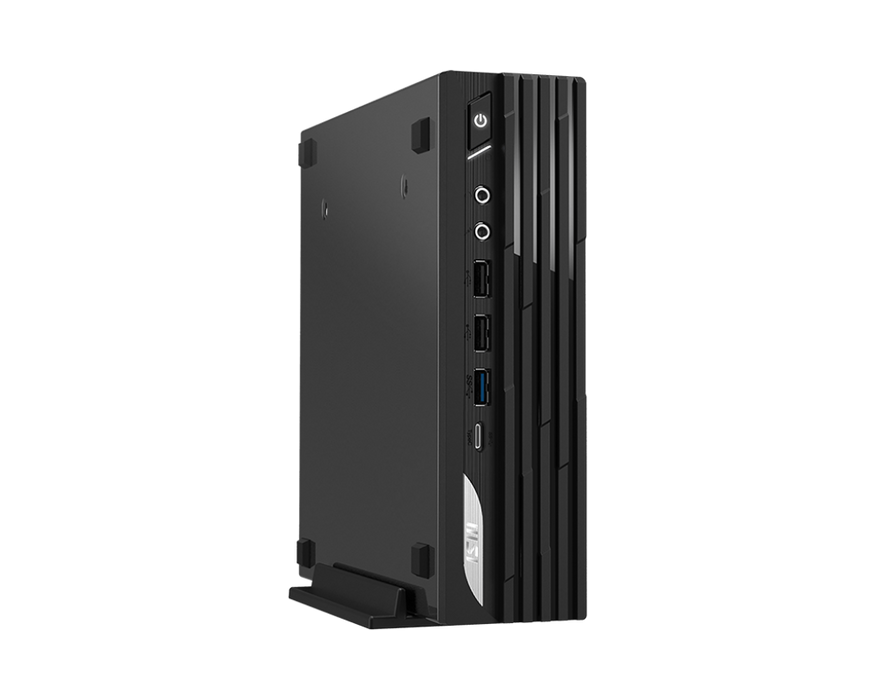 MSI PRO DP21 14M-1047TH compact desktop, black design with USB ports and power button, available at MSI store Thailand.