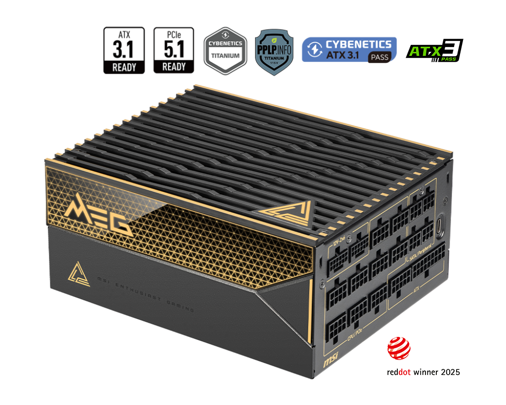 MSI MEG Ai1600T PCIE5