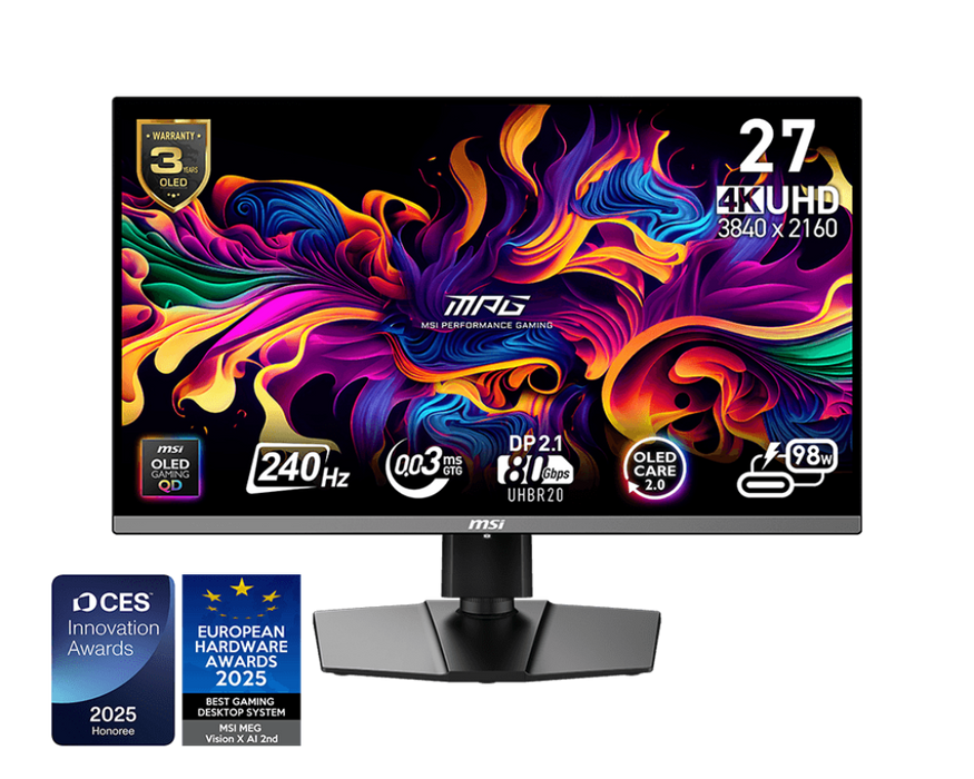 MSI MPG 272URX QD-OLED