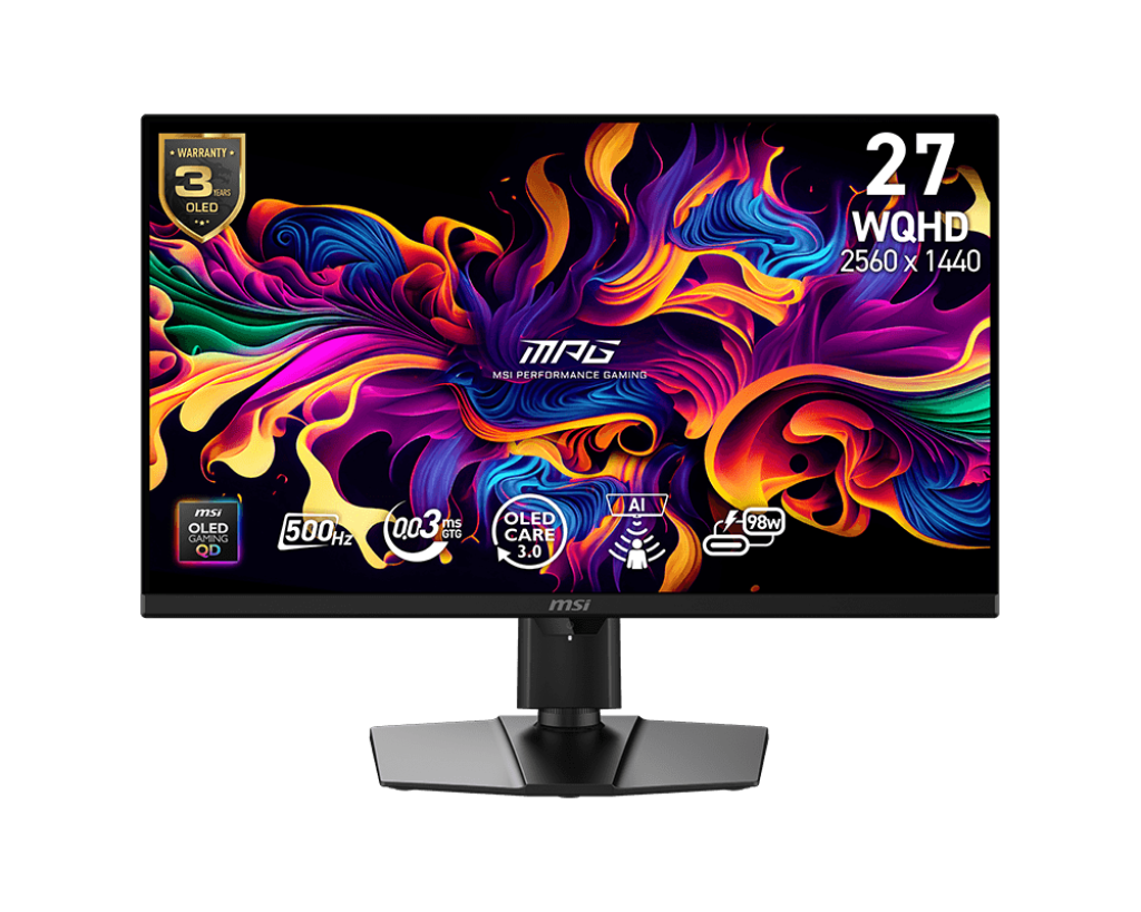 MSI 271QR QD-OLED X50 27インチ 500hz MSI MPG 271QR QD-OLED X50 – MSI Store | Thailand