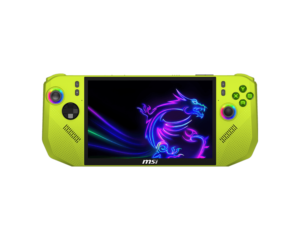 MSI Claw A8 BZ2EM-015TH (AMD Radeon™ Graphics) Handheld Neon Green