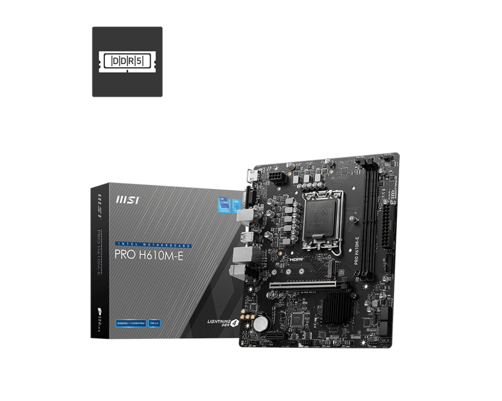 MSI PRO H610M-E | ร้าน MSI ออนไลน์ ประเทศไทย