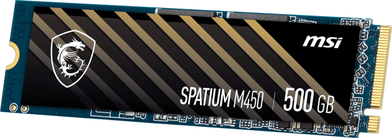 MSI SPATIUM M450 PCIe 4.0 NVMe M.2 500GB