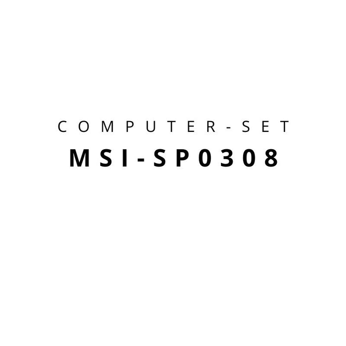 MSI Computer Set SP0308 (คอมเซ็ต)