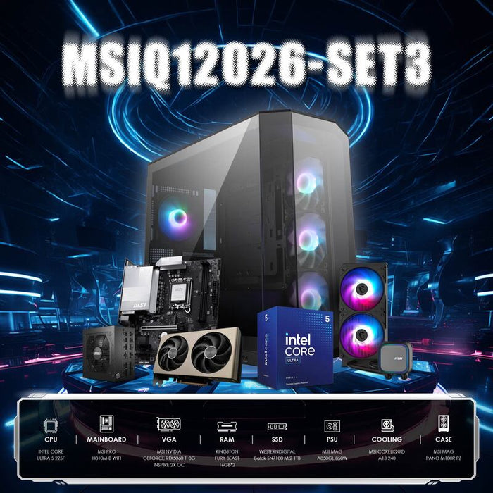 MSI Q12026-SET3 Computer Set [คอมพิวเตอร์เซ็ท]