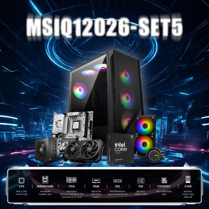 MSI Q12026-SET5 Computer Set [คอมพิวเตอร์เซ็ท]