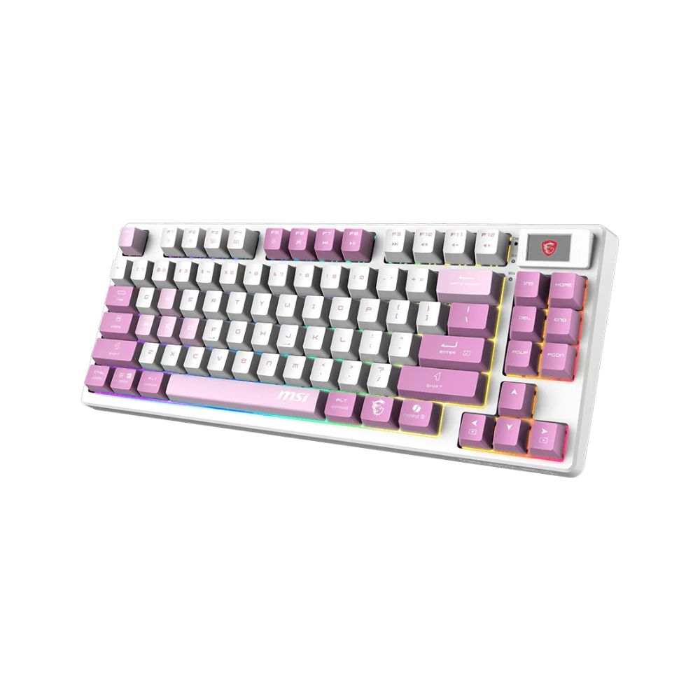 MSI FORGE GK600 TKL WIRELESS VIOLET
