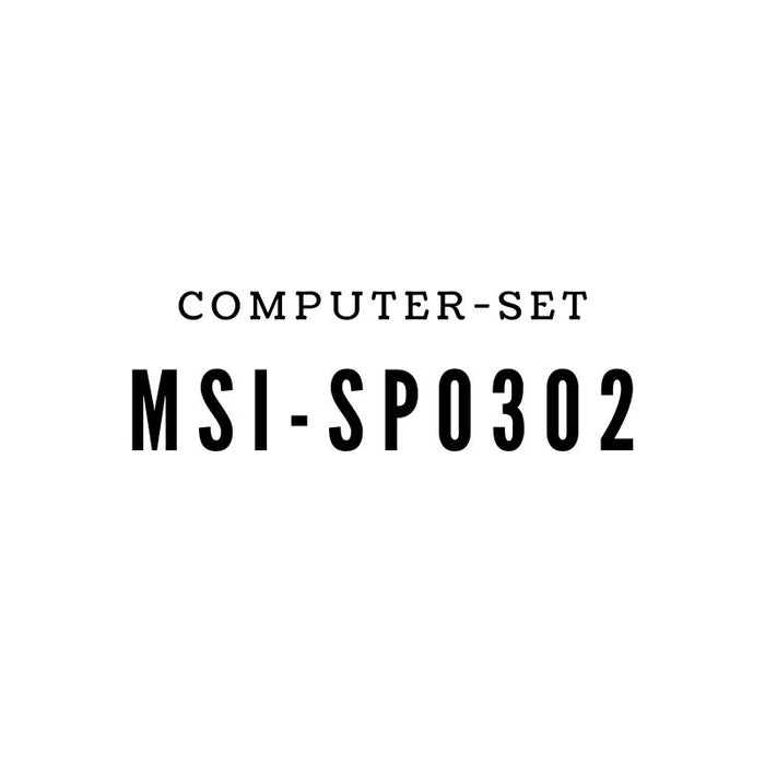 MSI Computer Set SP0302 (คอมเซ็ต)