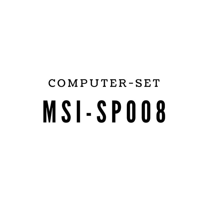 MSI Computer Set SP008 (คอมเซ็ต)