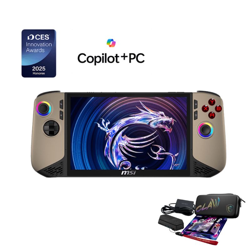 MSI Claw 8 AI+ A2VM Super Pack-055TH (REFURBISHED)