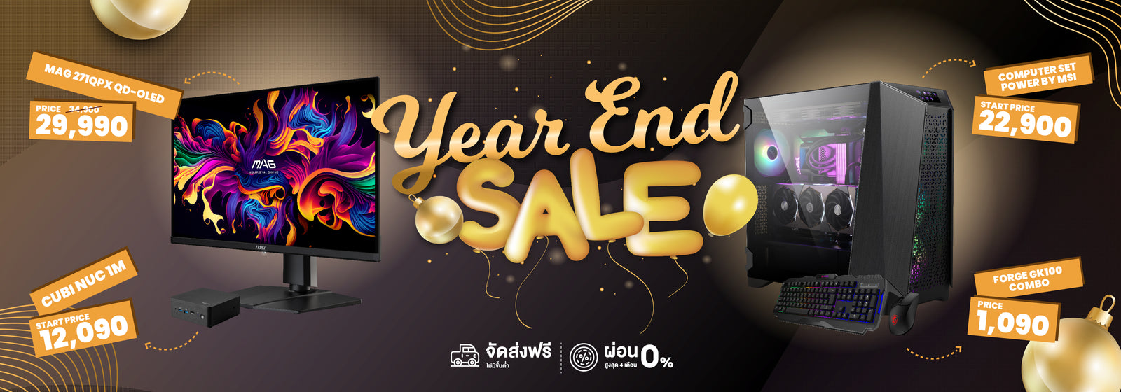 MSI Store Thailand: Gaming Laptops, Monitors, and Computers