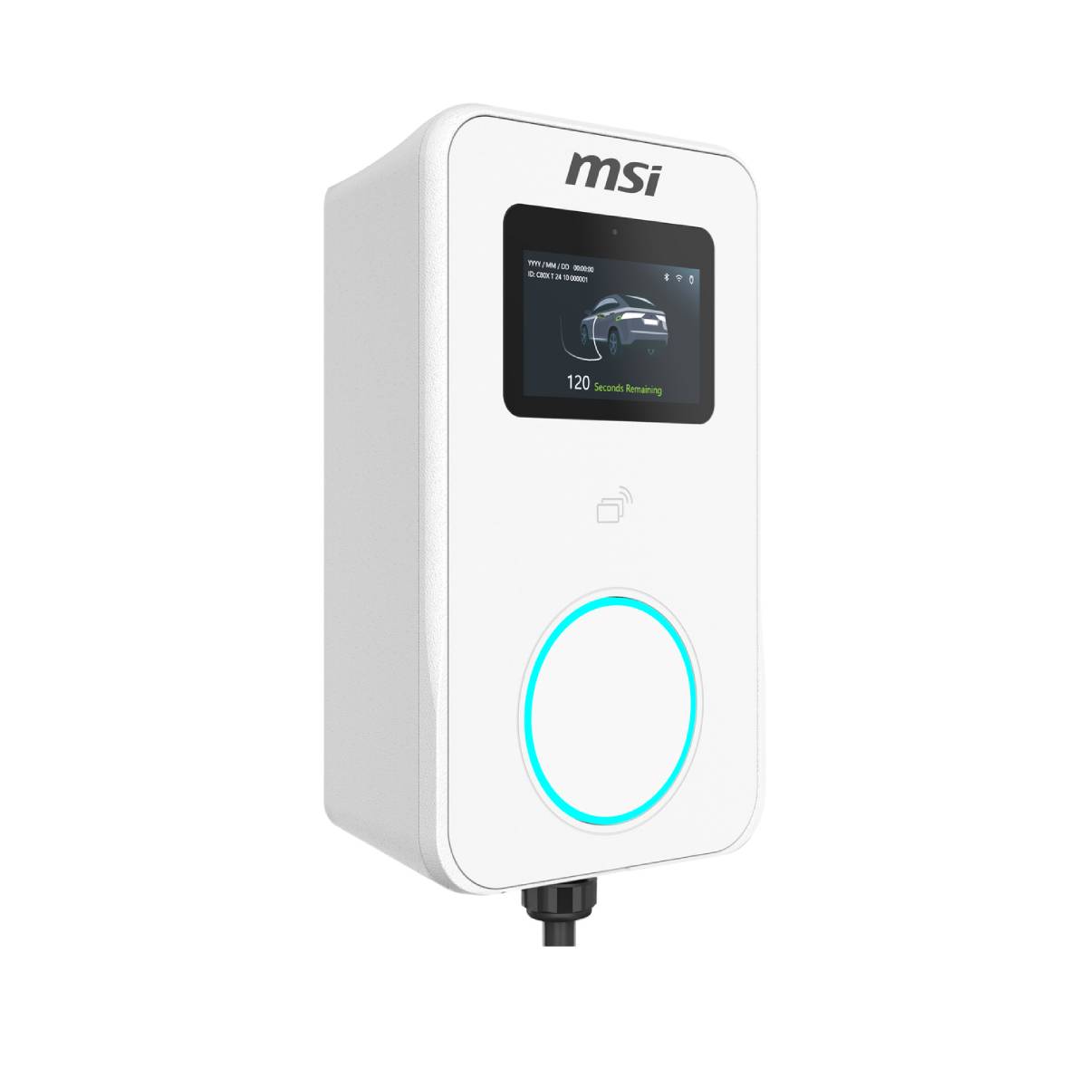 MSI EV Charging - EV ECO PREMIUM MAX WITH OUT OCPP [WHITE]