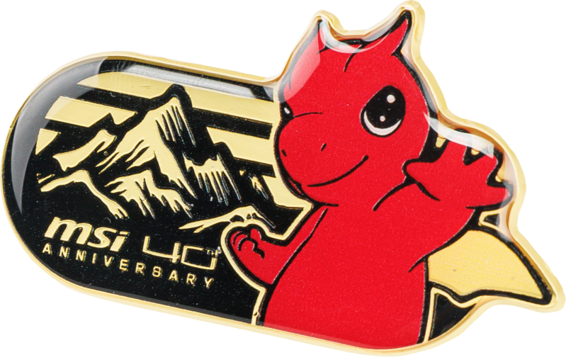 MSI Pin Badge