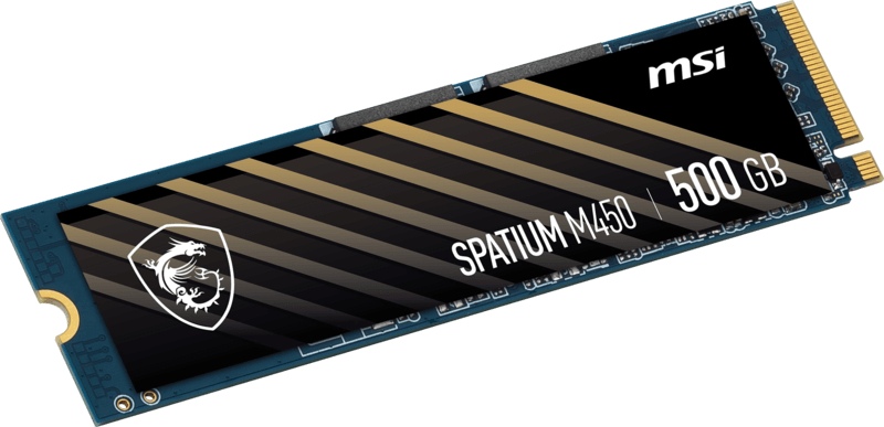 MSI SPATIUM M450 PCIe 4.0 NVMe M.2 500GB