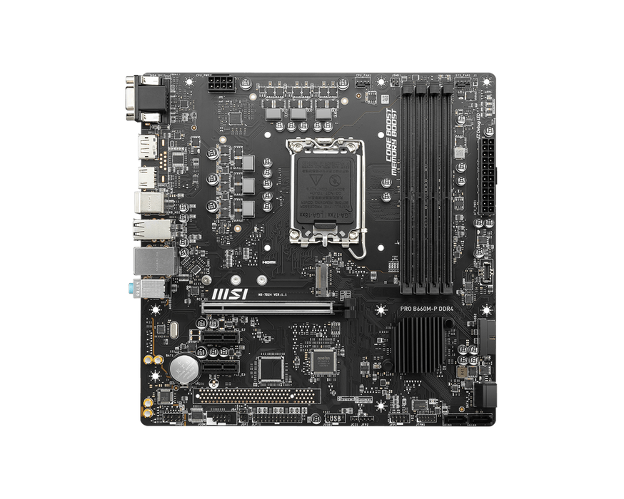 MSI  MAINBOARD PRO-B660M-P-DDR4