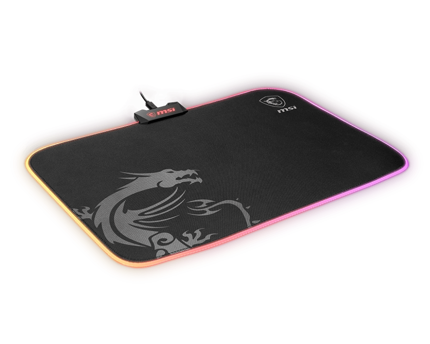 MSI GAMING MOUSE PAD AGILITY GD60 RGB MICRO TEXTURED CLOTH