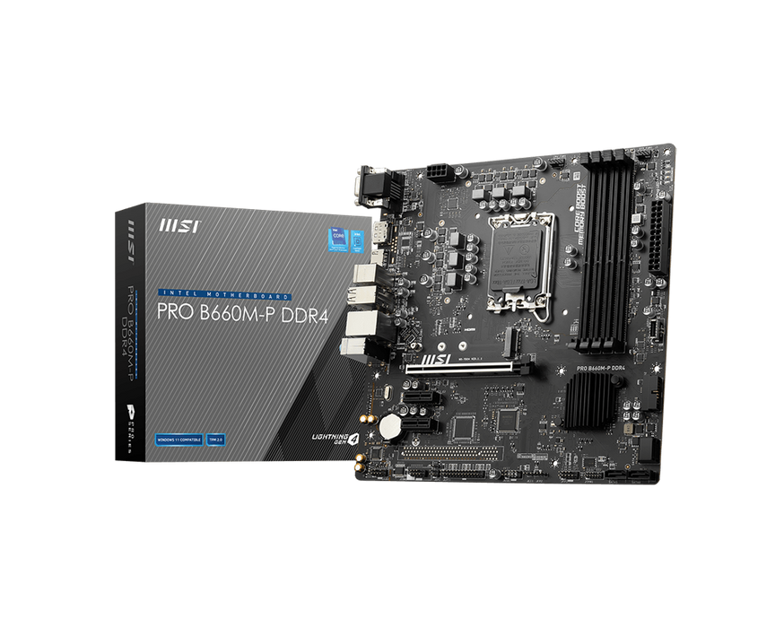 MSI  MAINBOARD PRO-B660M-P-DDR4