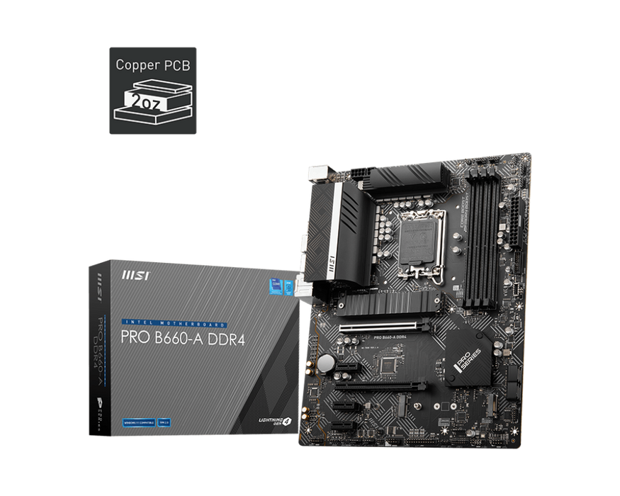 MSI MAINBOARD PRO B660-A DDR4