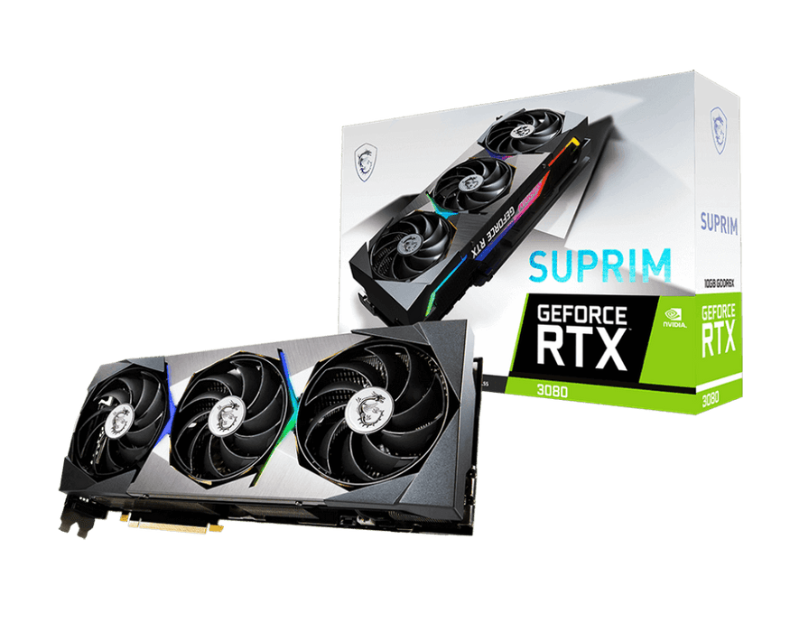 MSI GeForce RTX 3080 SUPRIM 10G LHR